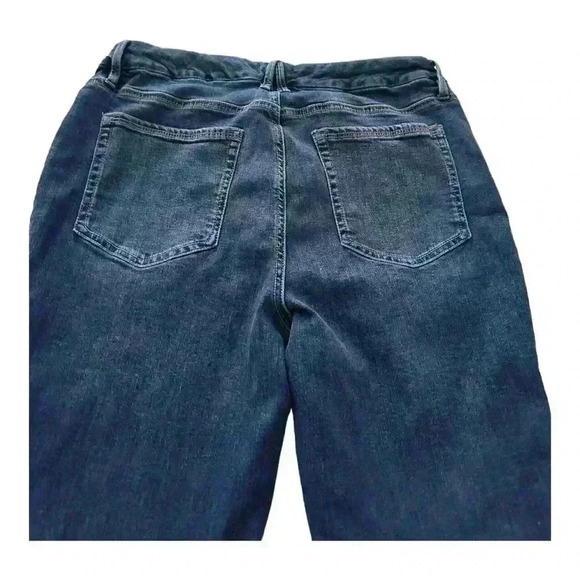 Good American Good Legs Crop Raw Hem Jeans Size 15 - Picture 8 of 11